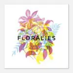 Floralies multicolor 2 Art Print Carta Premium