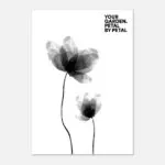 Blooming 3 Art Print Carta Premium