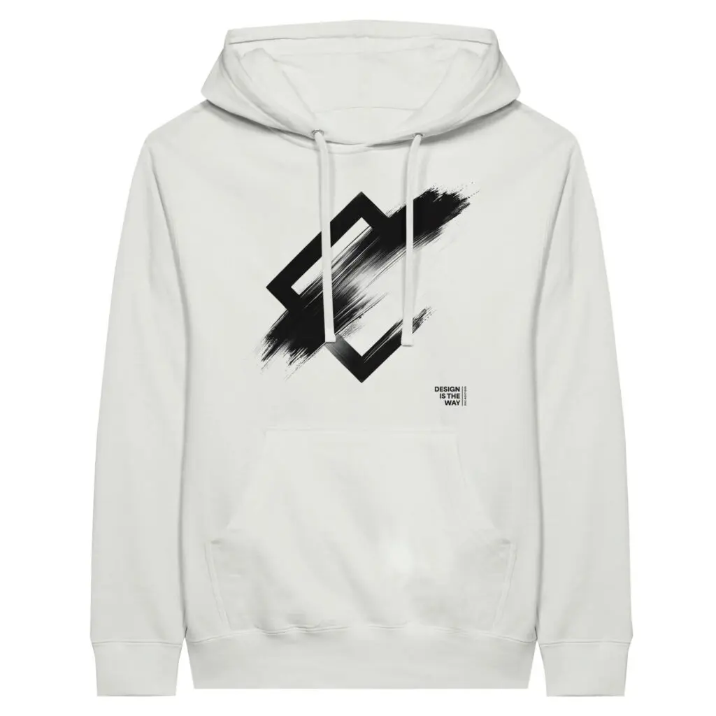 Brushstroke S. Hoodie