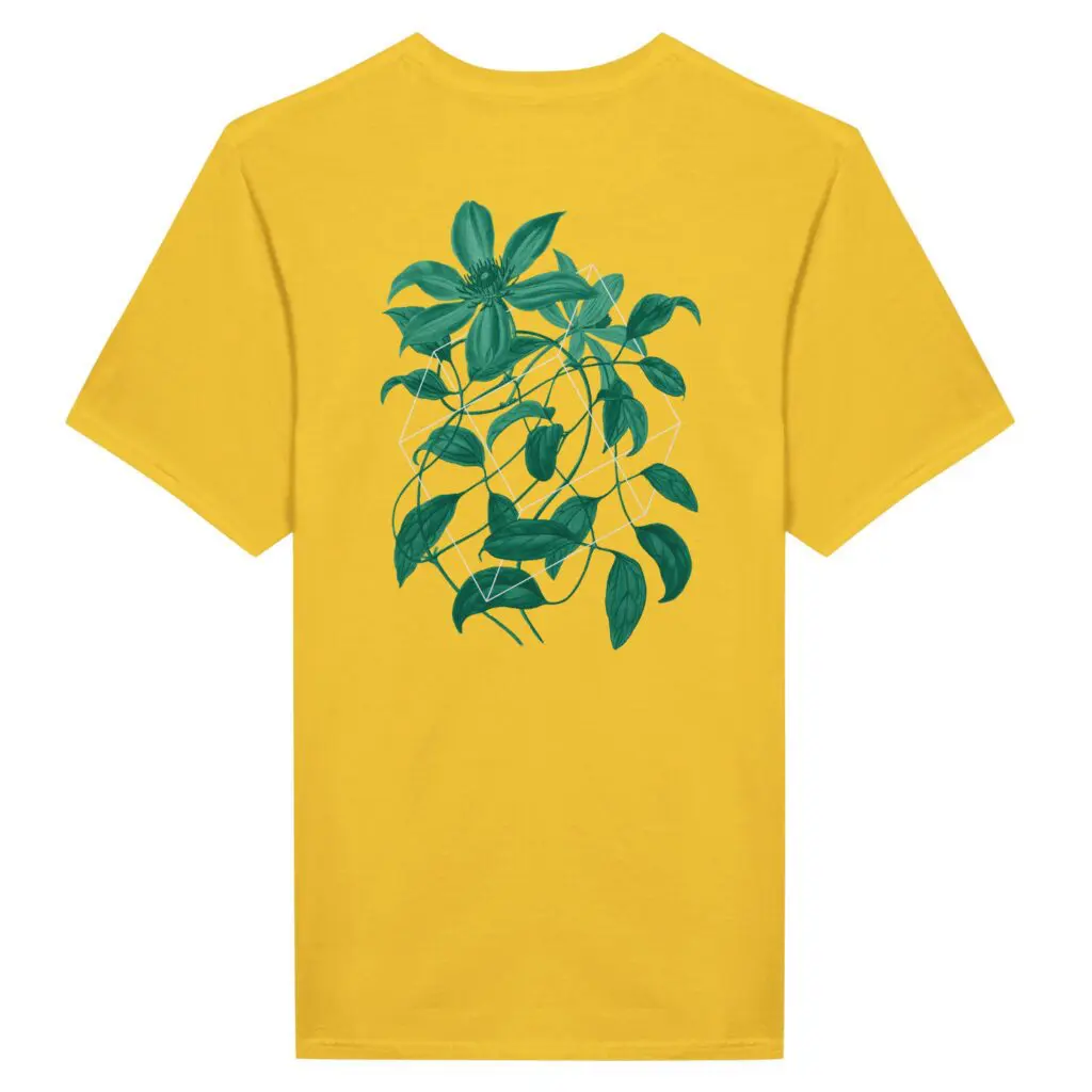 Floralies green classic t-shirt