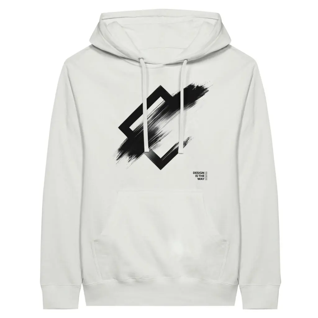 Brushstroke S. Hoodie