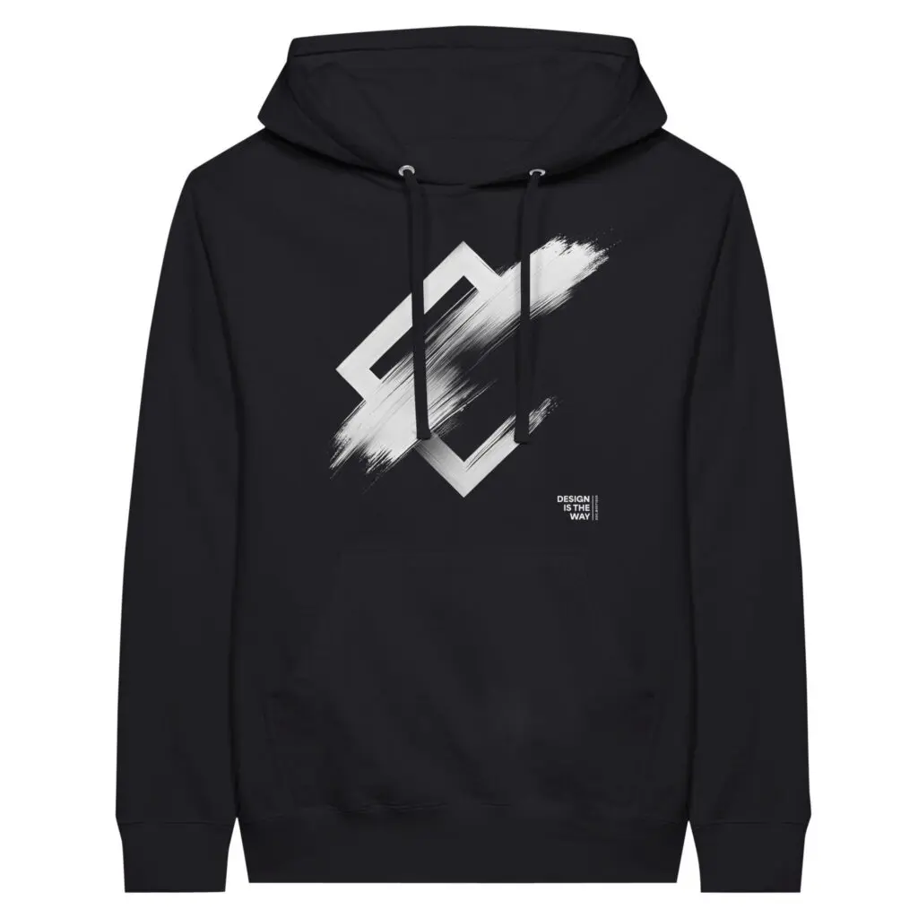 Brushstroke S. Hoodie