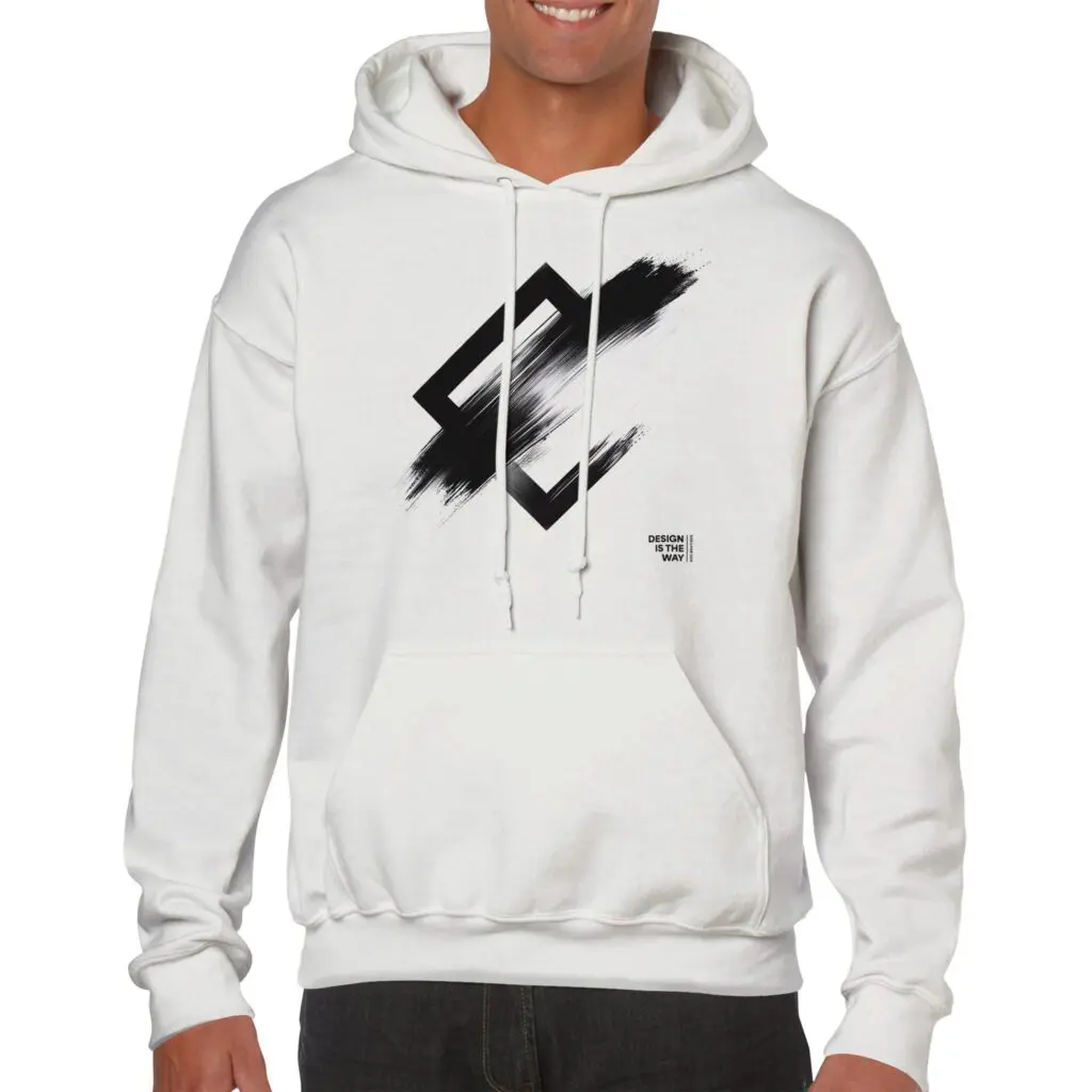 Brushstroke S. Hoodie