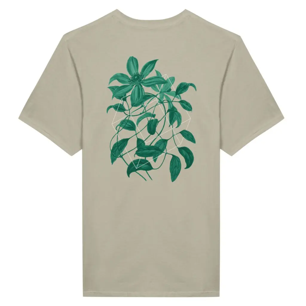 Floralies green classic t-shirt