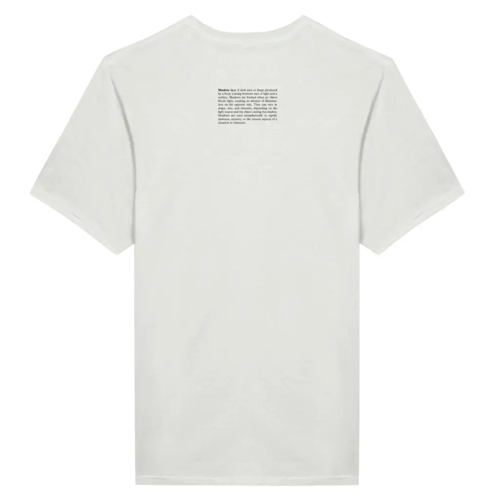 Words shadow classic t-shirt