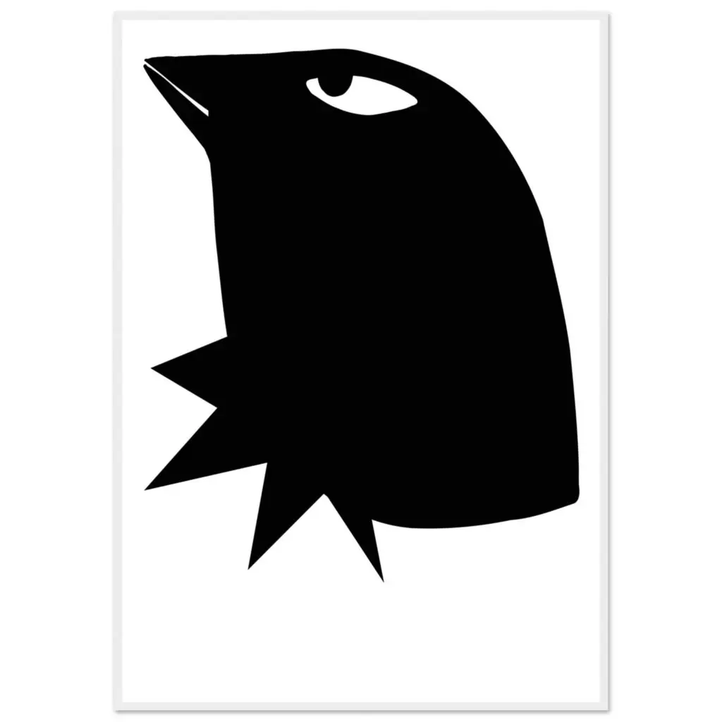 EYES 5 ART PRINT FRAMED