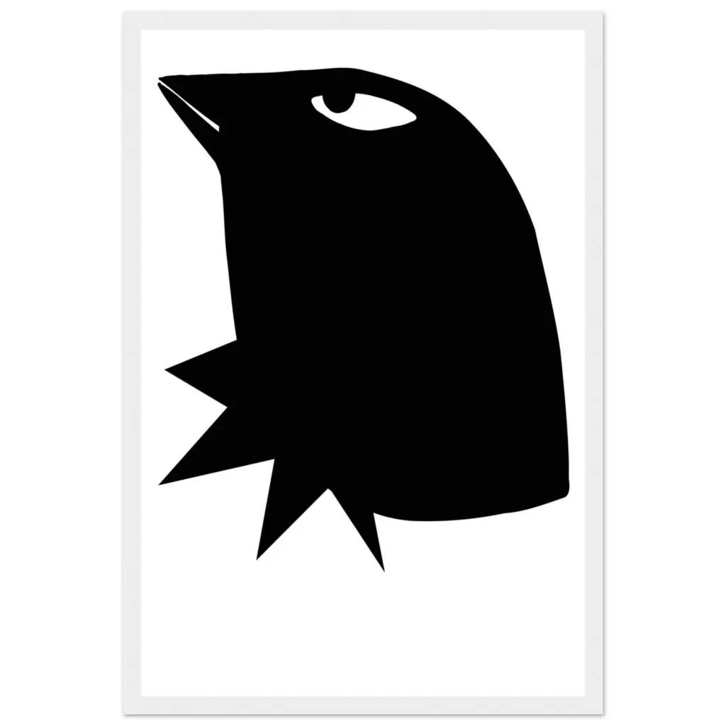 EYES 5 ART PRINT FRAMED