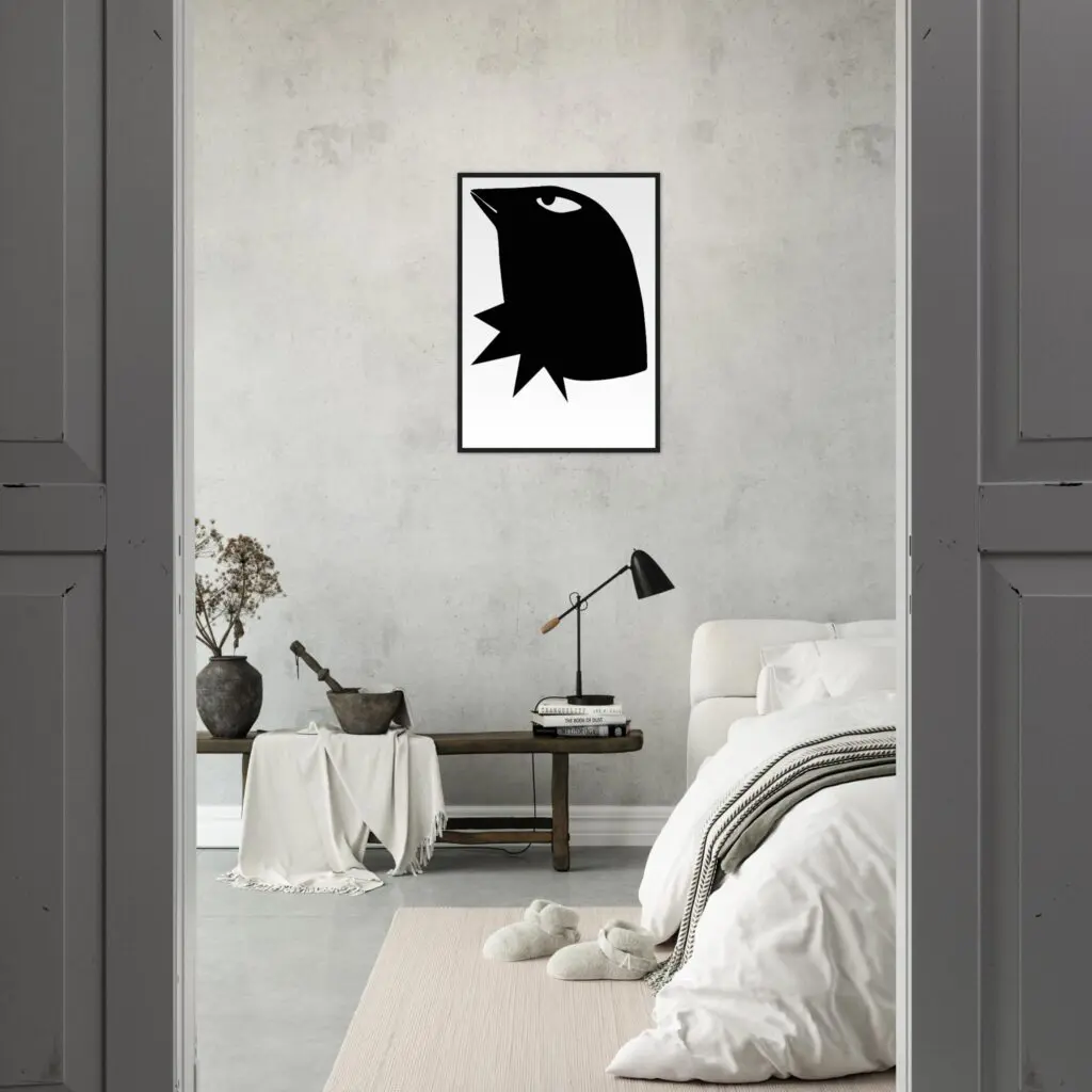 EYES 5 ART PRINT FRAMED
