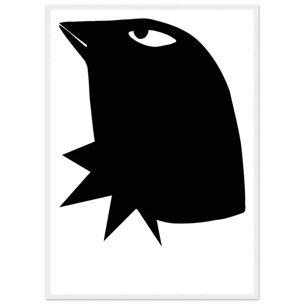 EYES 5 ART PRINT FRAMED