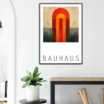 BAUHAUS II Art Print Framed