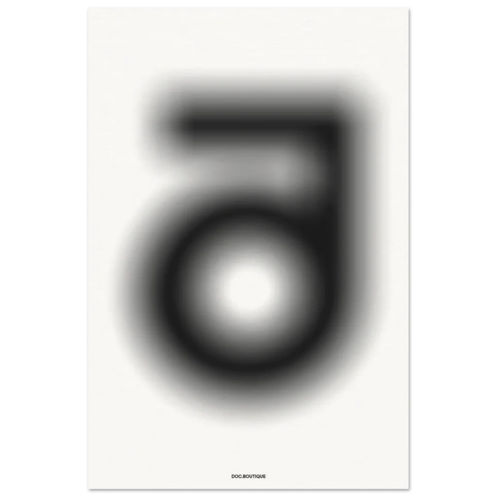 BLURRY 4 ART PRINT CARTA PREMIUM